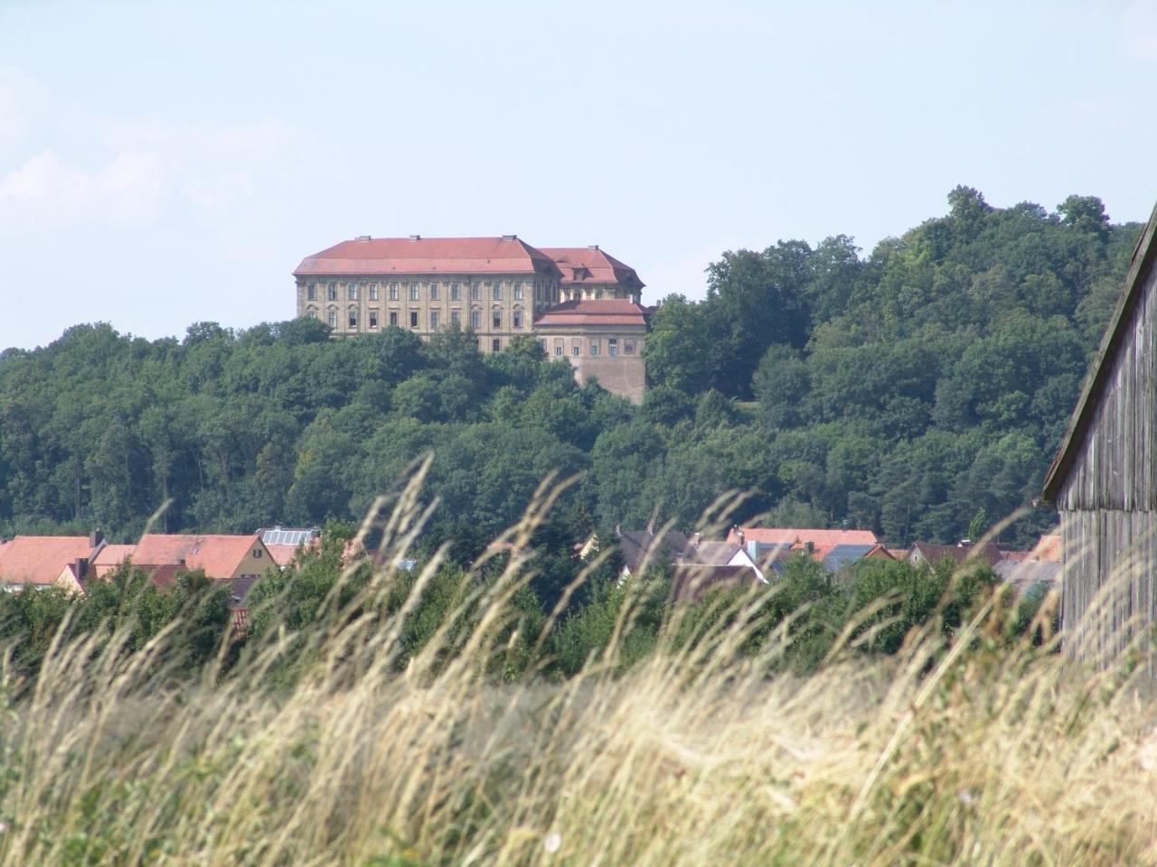 Schillingsfürst Gaestehaus "Gisela" Im Fuerstlichen Fischhaus מראה חיצוני תמונה